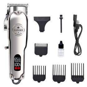 Baby Children's Hair Clipper Metal Body Electric Fader Electric Shaving Head (Option: USB model-UK)